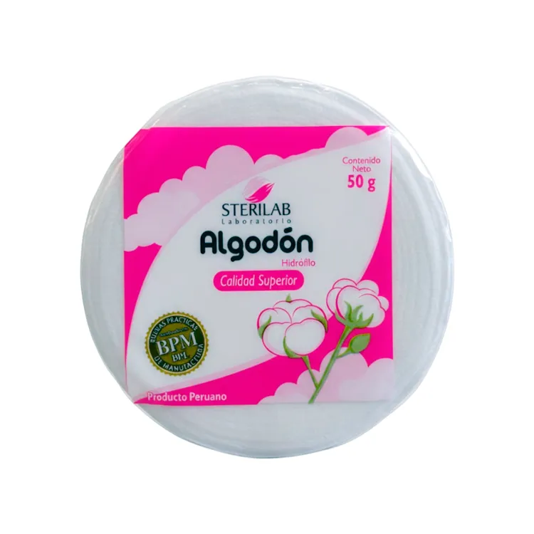 Algodón Hidrófilo Sterilab 50 g