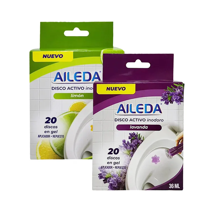Disco Activo Aromatizante Ambientador Inodoro Aileda 20 u