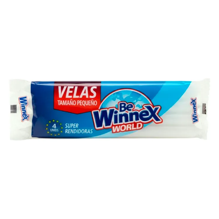 Velas Pequeñas Winnex 4 u