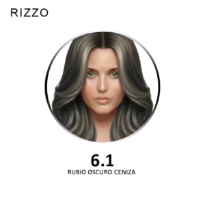 6 1 rubio oscuro ceniza