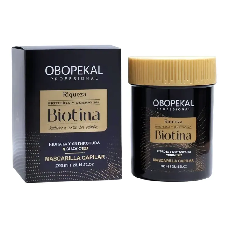 Máscara Capilar Obopekal Biotina Proteina y Queratina 800 ml