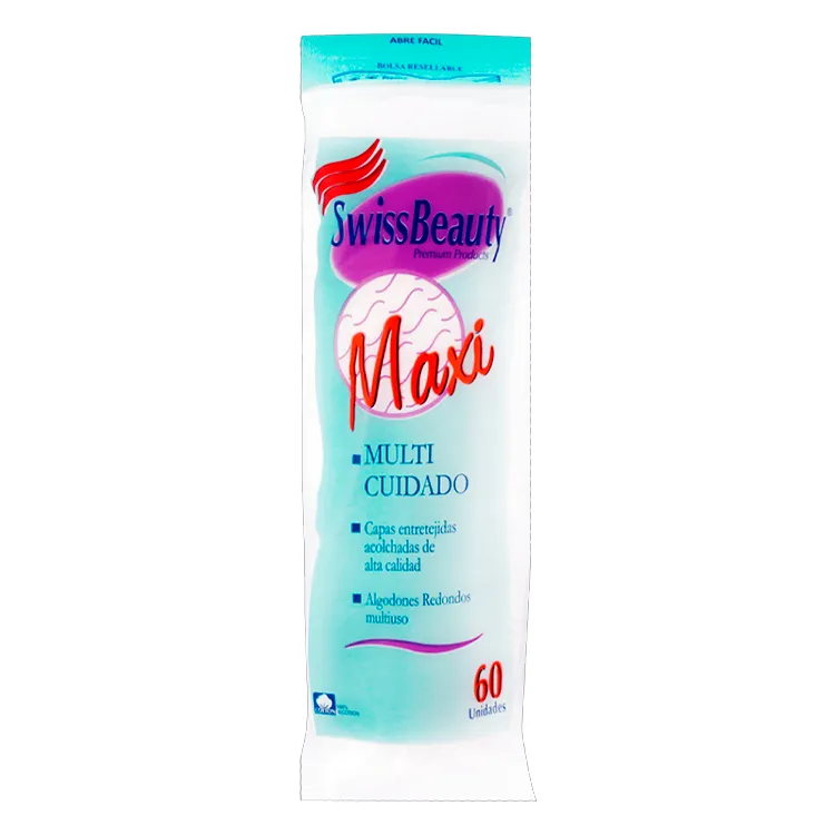 Pétalos de Algodón Swiss Beauty 60 u
