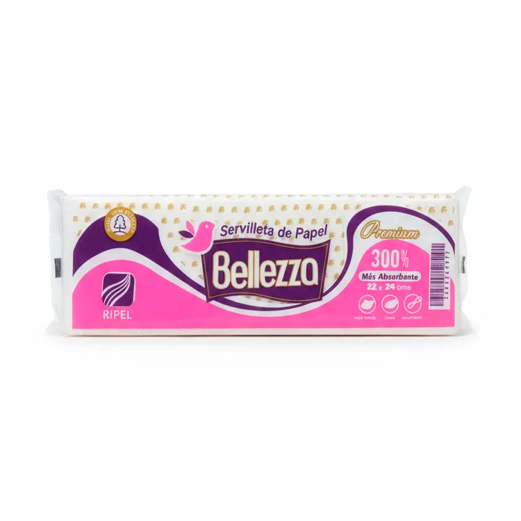 Servilletas de Papel Belleza 22X24 cm