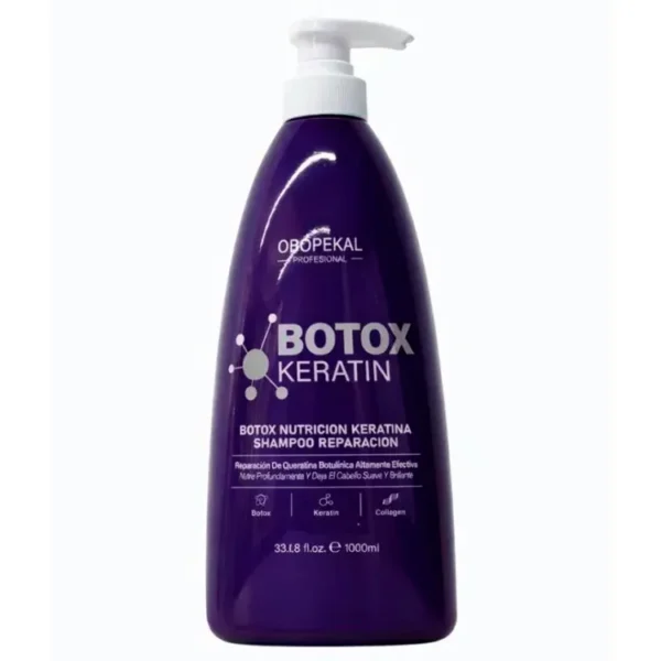 Acondicionador Reparador Nutritivo Obopeka Botox Keratin 1000 ml